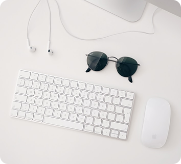Teclado/gafas